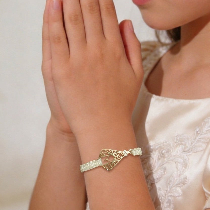 PULSERA VIRGEN CON MANTO