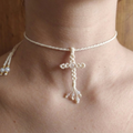 COLLAR CRUZ CON PERLAS