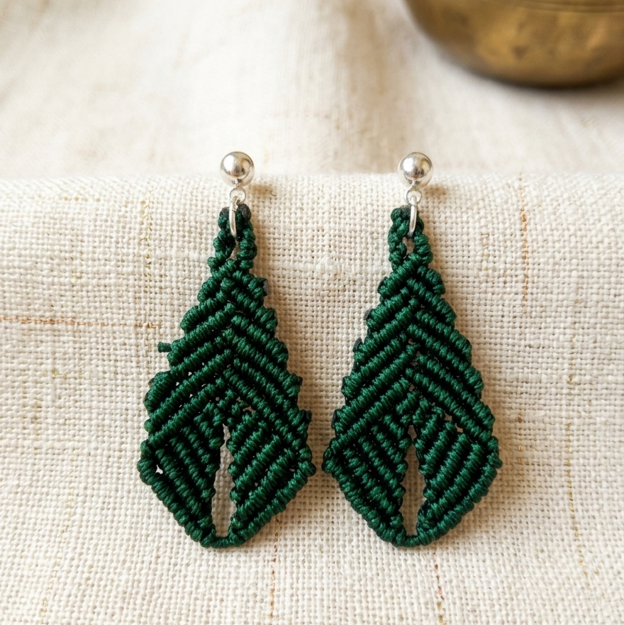 PENDIENTES VERDES NATURALES
