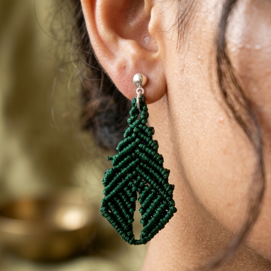PENDIENTES VERDES NATURALES