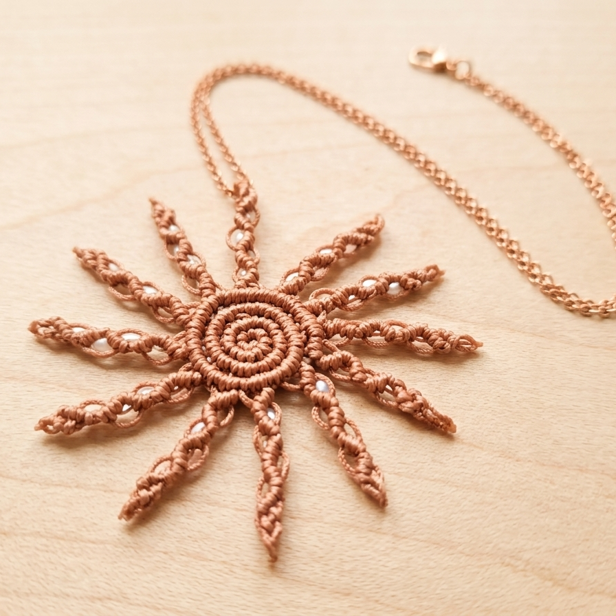 GARGANTILLA SOL BEIGE ELEGANCIA BOHO