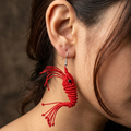 PENDIENTES DIVERTIDOS CAMARONES