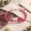 PULSERA OLAS DEL MAR 🌊 ROSA