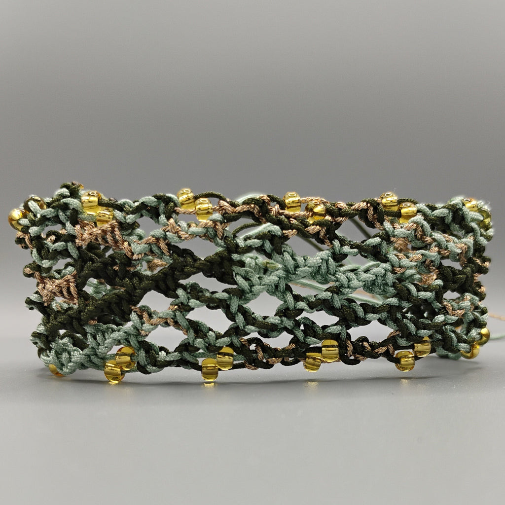 BRAZALETE REJILLA VERDE