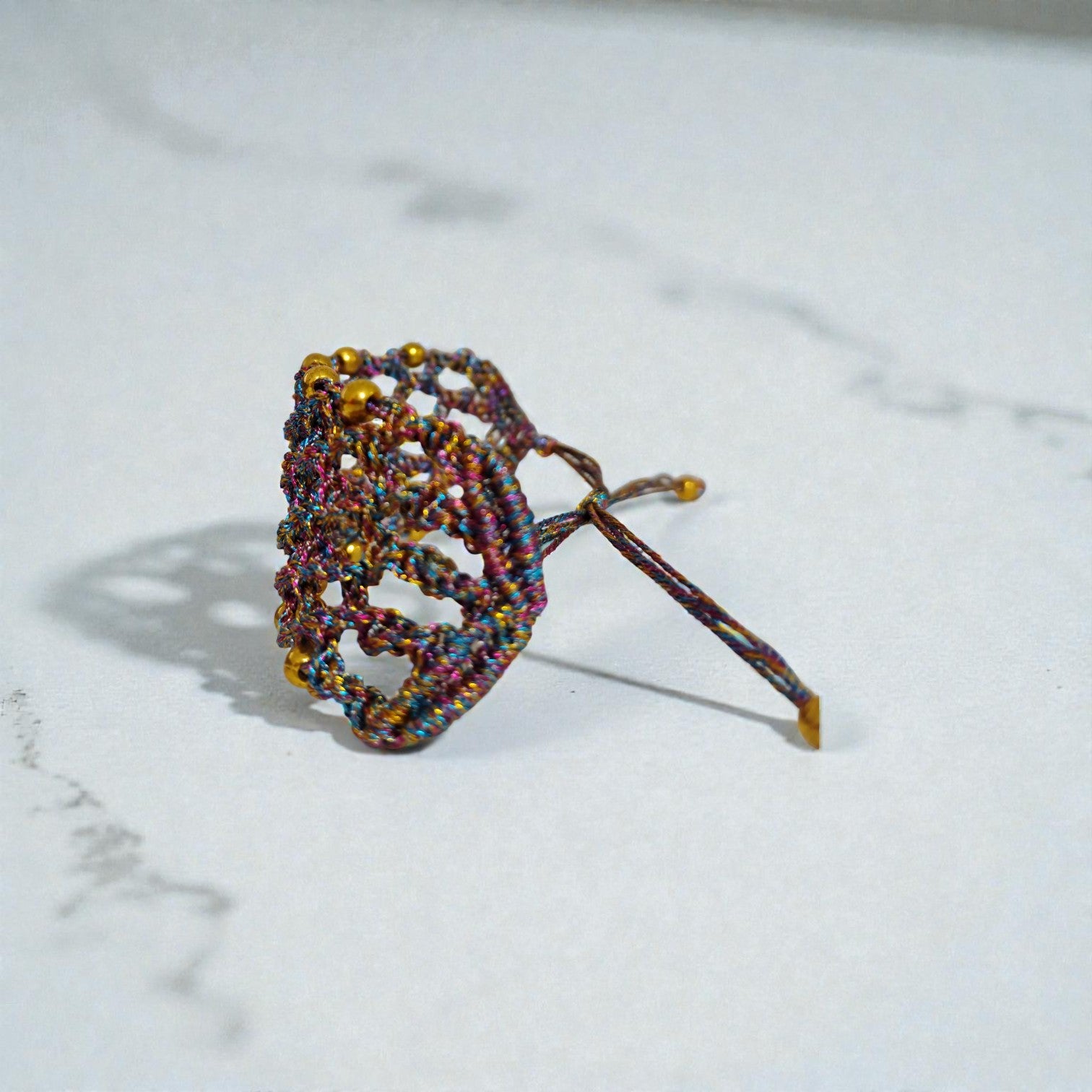 PULSERA REJILLA BRILLANTE