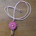 COLLAR FLOR DE SOL ROSA