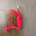 PENDIENTES DIVERTIDOS CAMARONES