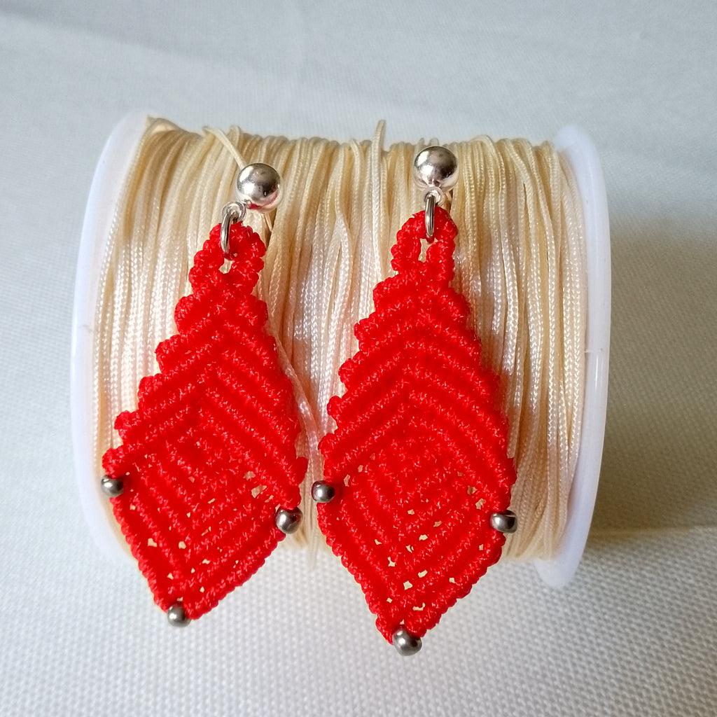 PENDIENTES PASIÓN ROJA