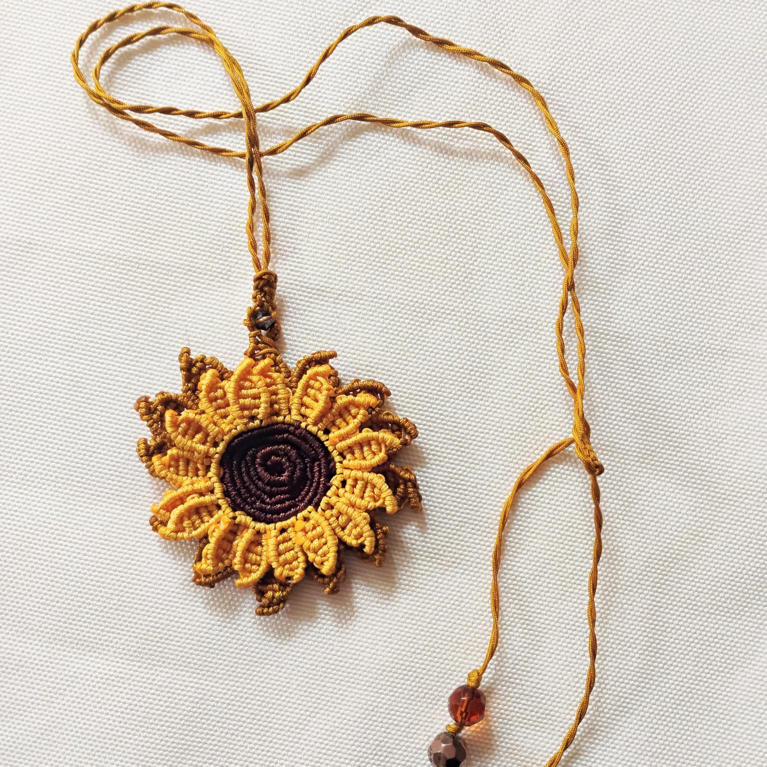 COLLAR GIRASOL DOBLE