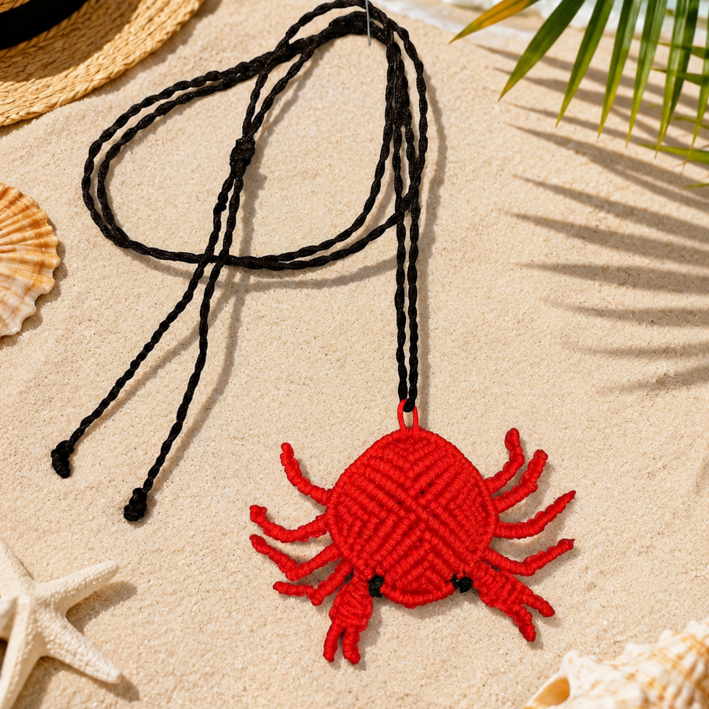GARGANTILLA CANGREJO rojo 🦀