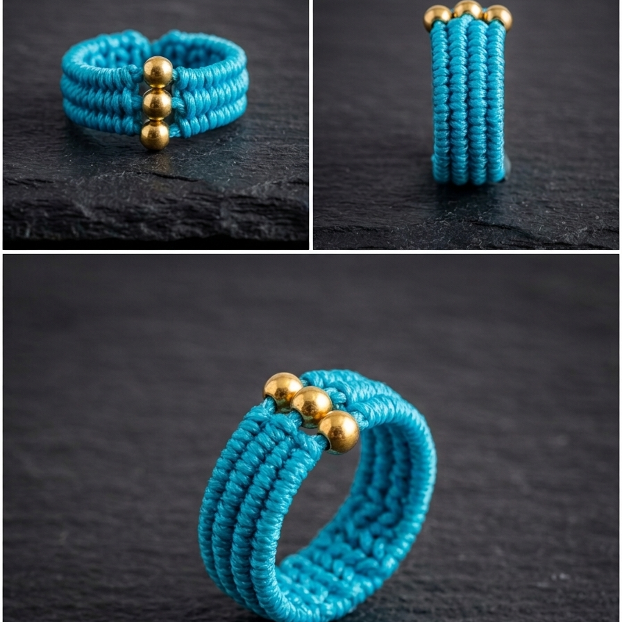 ANILLO SIN UNIÓN turquesa