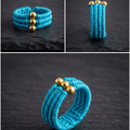 ANILLO SIN UNIÓN turquesa