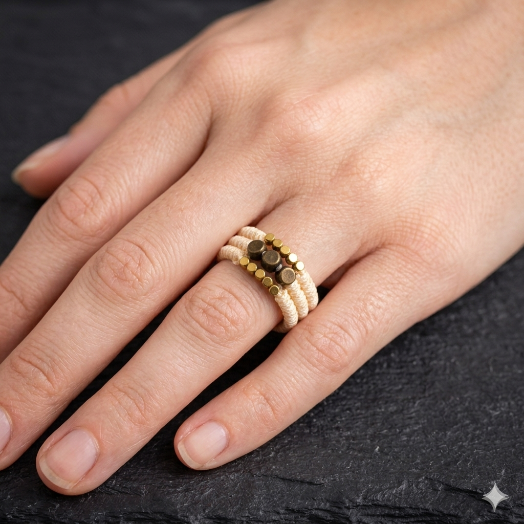 ANILLO SIN UNIÓN champán