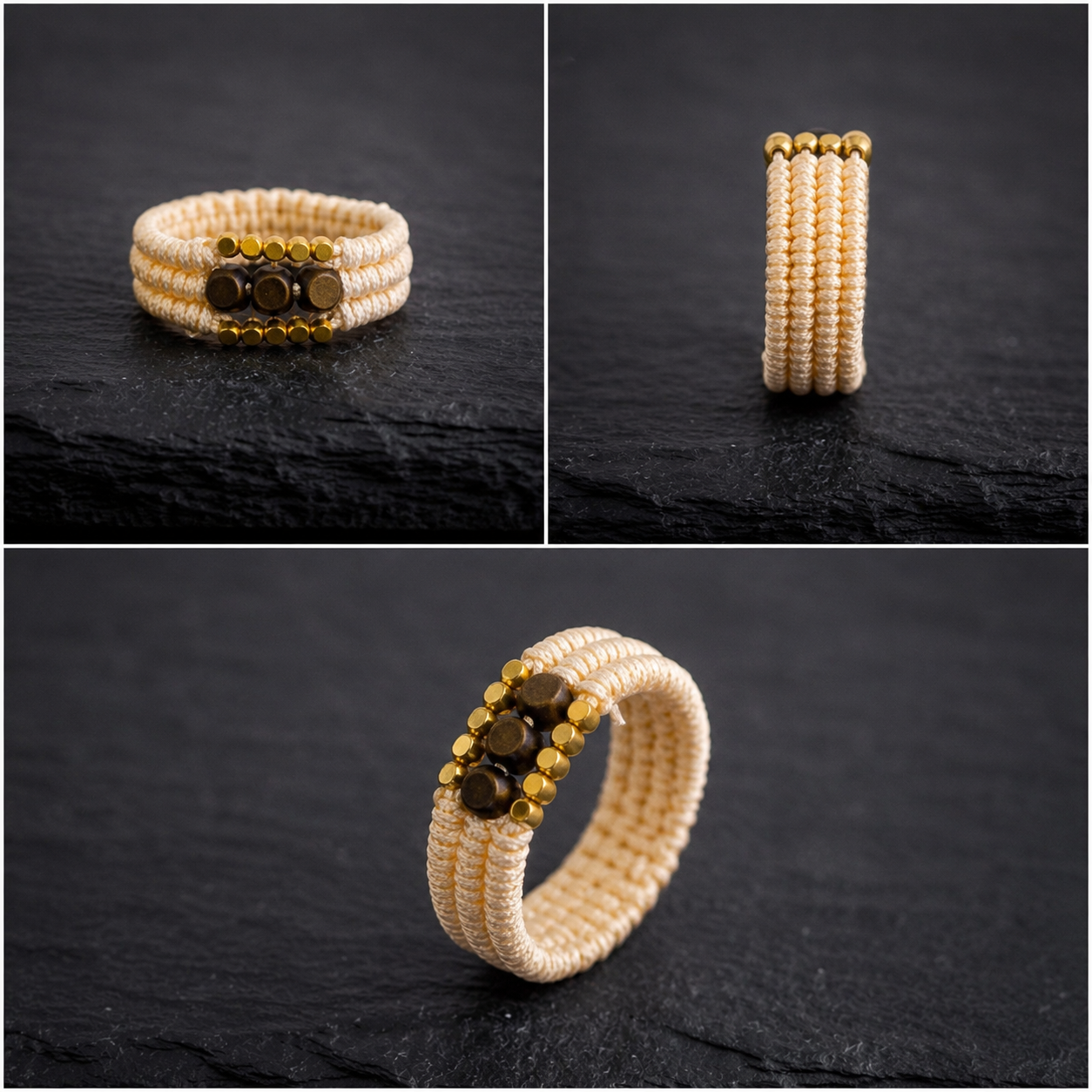 ANILLO SIN UNIÓN champán