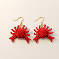 PENDIENTES ORIGINALES CANGREJOS🦀